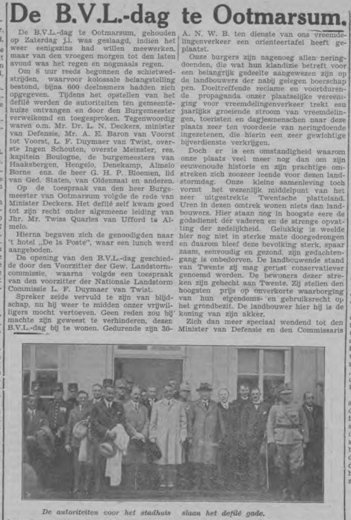 Tubantia, dinsdag 6 september 1932