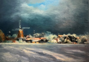 Stadsgezicht Ootmarsum Carina Kroeze